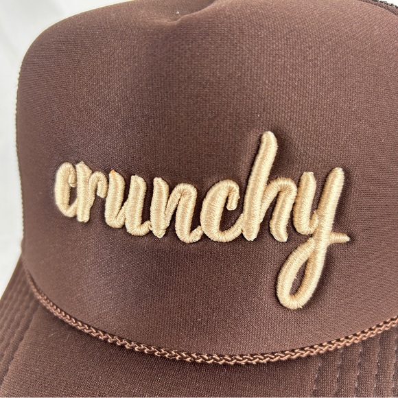 “CRUNCHY" Mesh Back Trucker Ball Cap Hat, Rodeo Collection - Picture 3 of 9